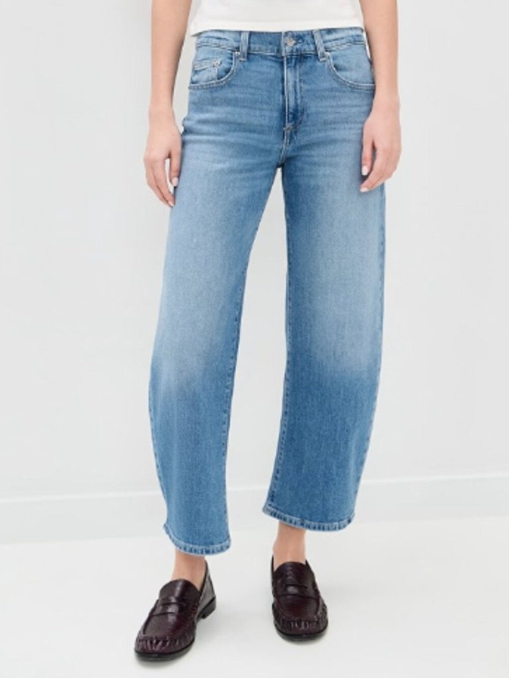 NWT LE JEAN Nomad Ankle Jeans in Hidden Gem Size 30